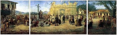 Braz Cubas Reading the Charter of the Village by Benedito Calixto